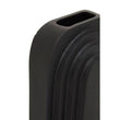 Hapax Tall Matt Black Finish Vase