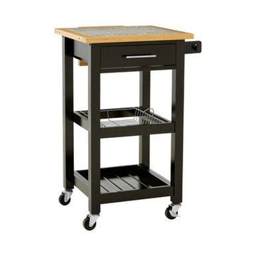 Harlow Glenn Kitchen Trolley with Granite Top