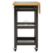 Harlow Glenn Kitchen Trolley with Granite Top
