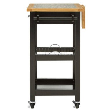 Harlow Glenn Kitchen Trolley with Granite Top