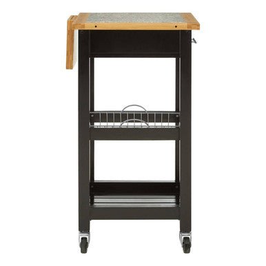Harlow Glenn Kitchen Trolley with Granite Top