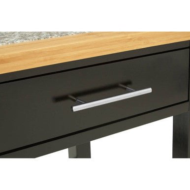 Harlow Glenn Kitchen Trolley with Granite Top