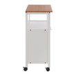 Harlow White and Bamboo Top 1 Drawer Kit