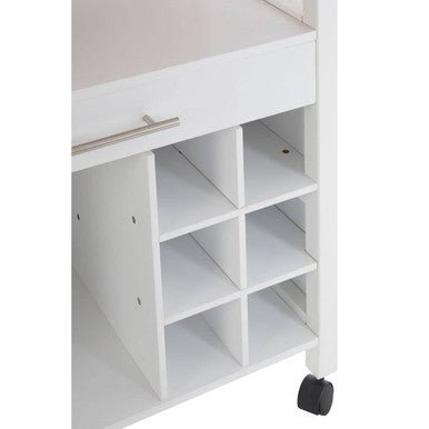Harlow White and Bamboo Top 1 Drawer Kit