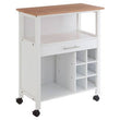 Harlow White and Bamboo Top 1 Drawer Kit