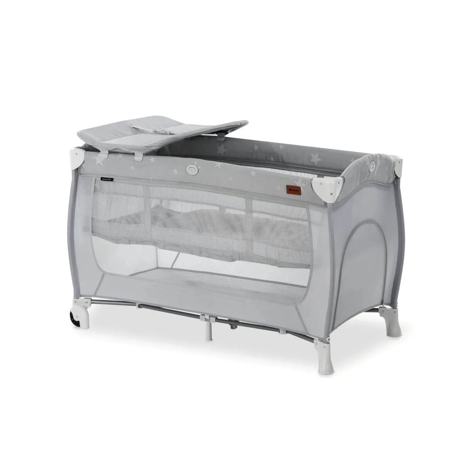 Hauck Sleep N Play Center Bassinet Travel Cot & Playpen - Stars