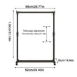 Heavy - Duty Telescopic Clothes Rack