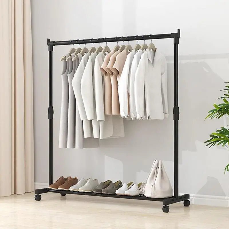 Heavy - Duty Telescopic Clothes Rack