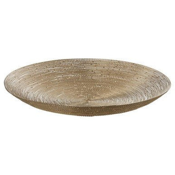 Hege Nickel Twisted Wire Decorative Plate