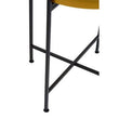 Hege Small Brass And Black Finish Side Table