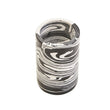 Helsa Black And White Marble Two Way Candle Holder