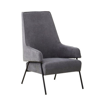 Henia Ash Velvet Chair
