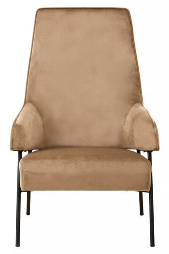 Henia Mink Velvet Chair
