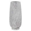 Hesper Large Silver Ceramic Vase