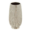 Hesper Small Silver Ceramic Vase