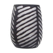 Hessa Large Chevron Cut Vase