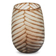Hessa Large Chevron Cut Vase