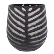 Hessa Small Chevron Cut Vase