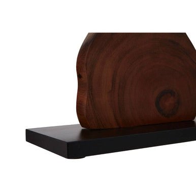 Hestina Wooden Live Edge Design Table Lamp