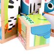 High - grade Six - face Picture Wooden Jigsaw 3D Puzzle Toys Children's Early Educational Toy Cube Jigsaw Puzzle Baby Kids Gifts