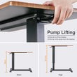 Home Office Laptop Desk Rolling Adjustable 360¬∞ Rotation Computer Mobile Stand Over Sofa Table