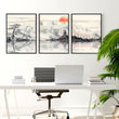 Home Office Wall | Set of 3 wall art prints