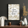 Home Sweet Home Art Print | Set of 1 Welcoming Wall art Print