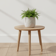 Honna Small White Silver Ceramic Planter