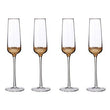 Horizon Set of Four Champagne Glasses