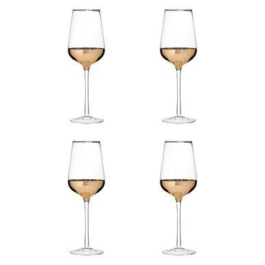 Horizon Set of Four Wine Glasses.