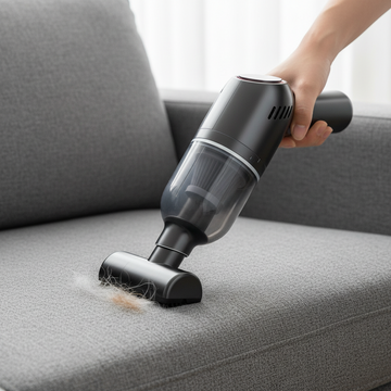 Household Handheld Large Suction Vacuum Cleaner To Remove Mites Pet Cat Hair Carpet Vacuuming