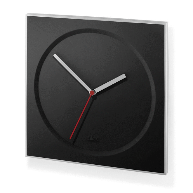 Hoyo Premium Black Stainless Steel Wall Clock 26cm