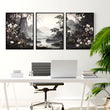 Huge Posters For Wall | Set of 3 Chinoiserie Wall art Prints