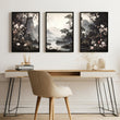 Huge Posters For Wall | Set of 3 Chinoiserie Wall art Prints