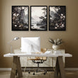 Huge Posters For Wall | Set of 3 Chinoiserie Wall art Prints