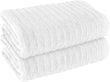 Hydro Cotton Ribbed Towels Highly Absorbent Luxurious Soft Lightweight Quick Dry, Jumbo Bath Sheet Packs & Towel Bale Sets Available