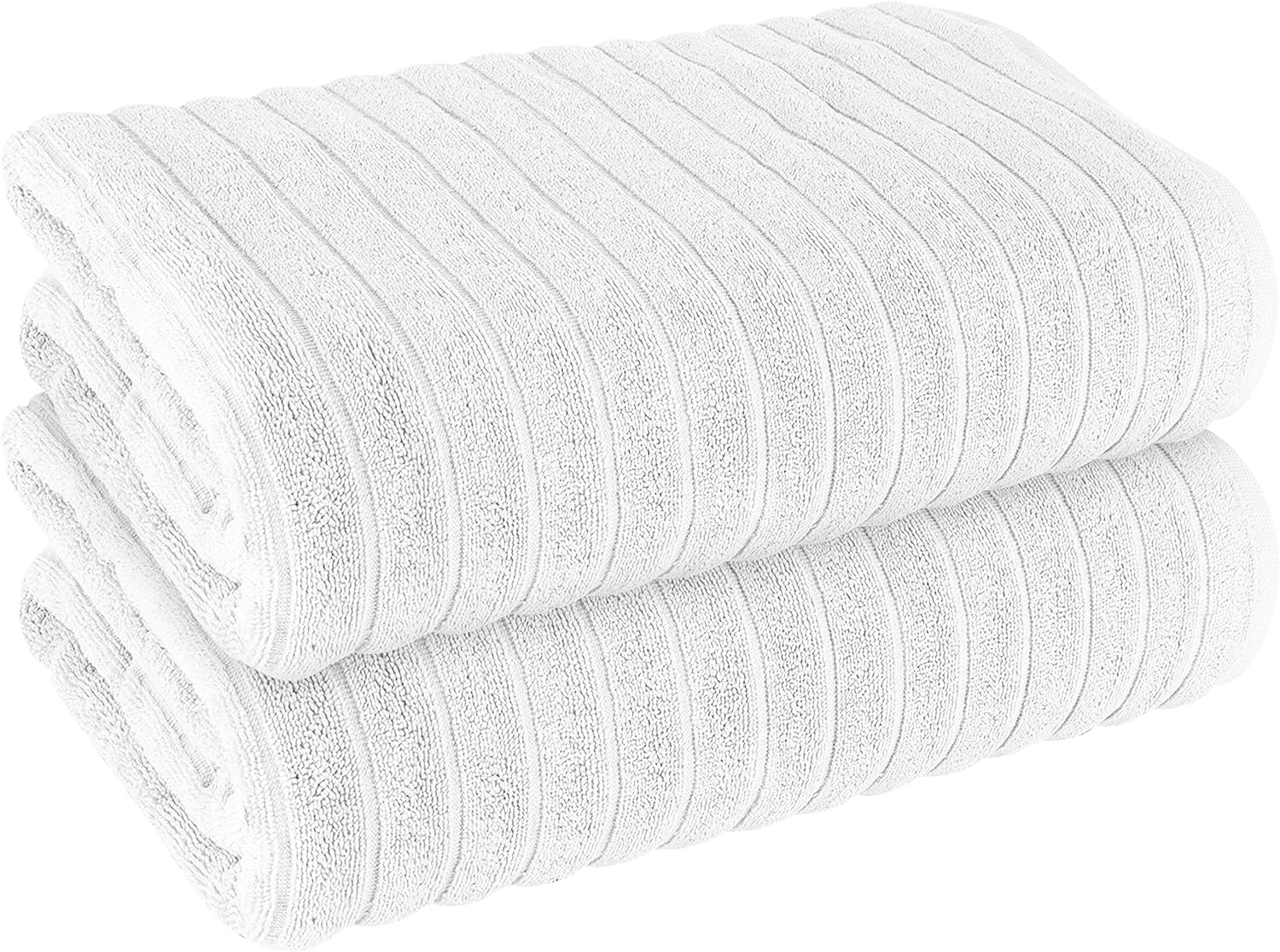 Hydro Cotton Ribbed Towels Highly Absorbent Luxurious Soft Lightweight Quick Dry, Jumbo Bath Sheet Packs & Towel Bale Sets Available