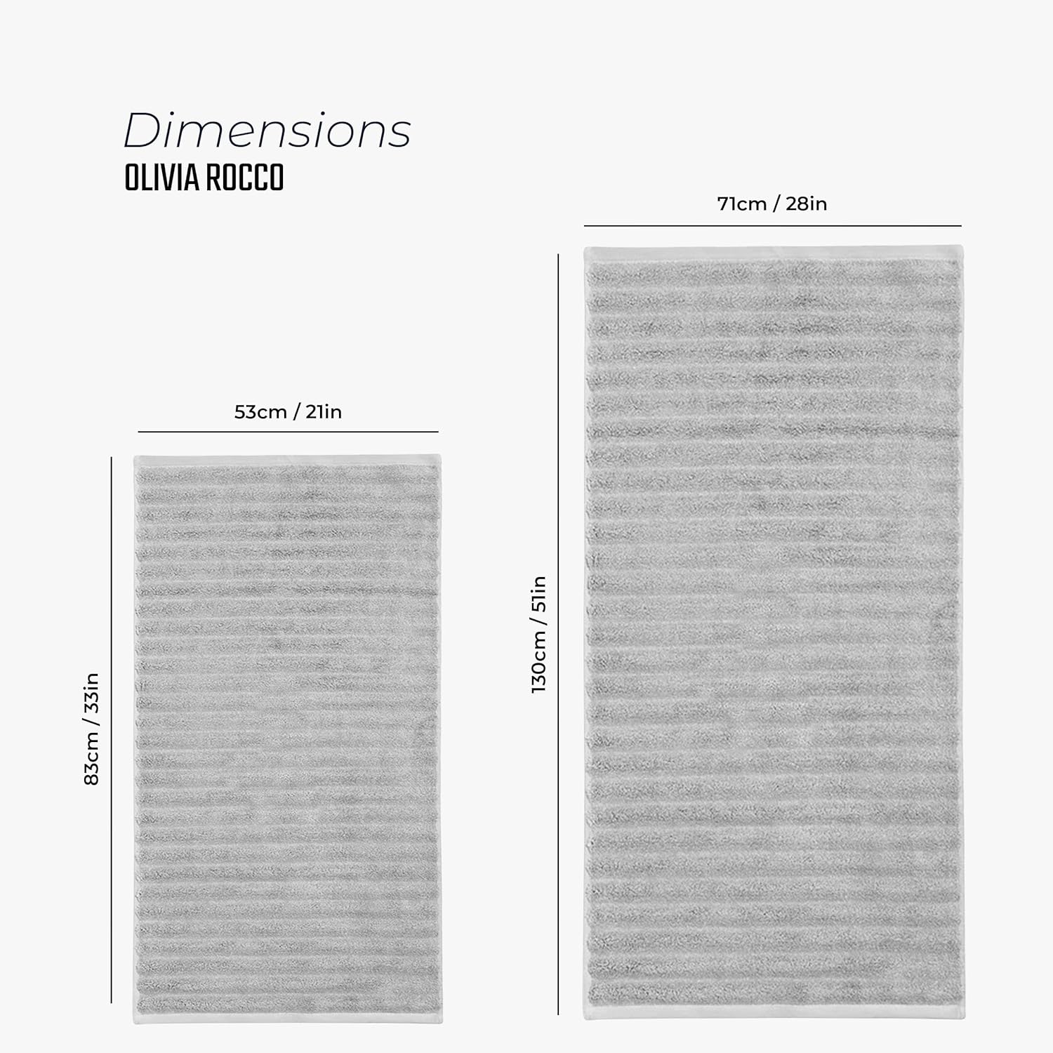 Hydro Cotton Ribbed Towels Highly Absorbent Luxurious Soft Lightweight Quick Dry, Jumbo Bath Sheet Packs & Towel Bale Sets Available