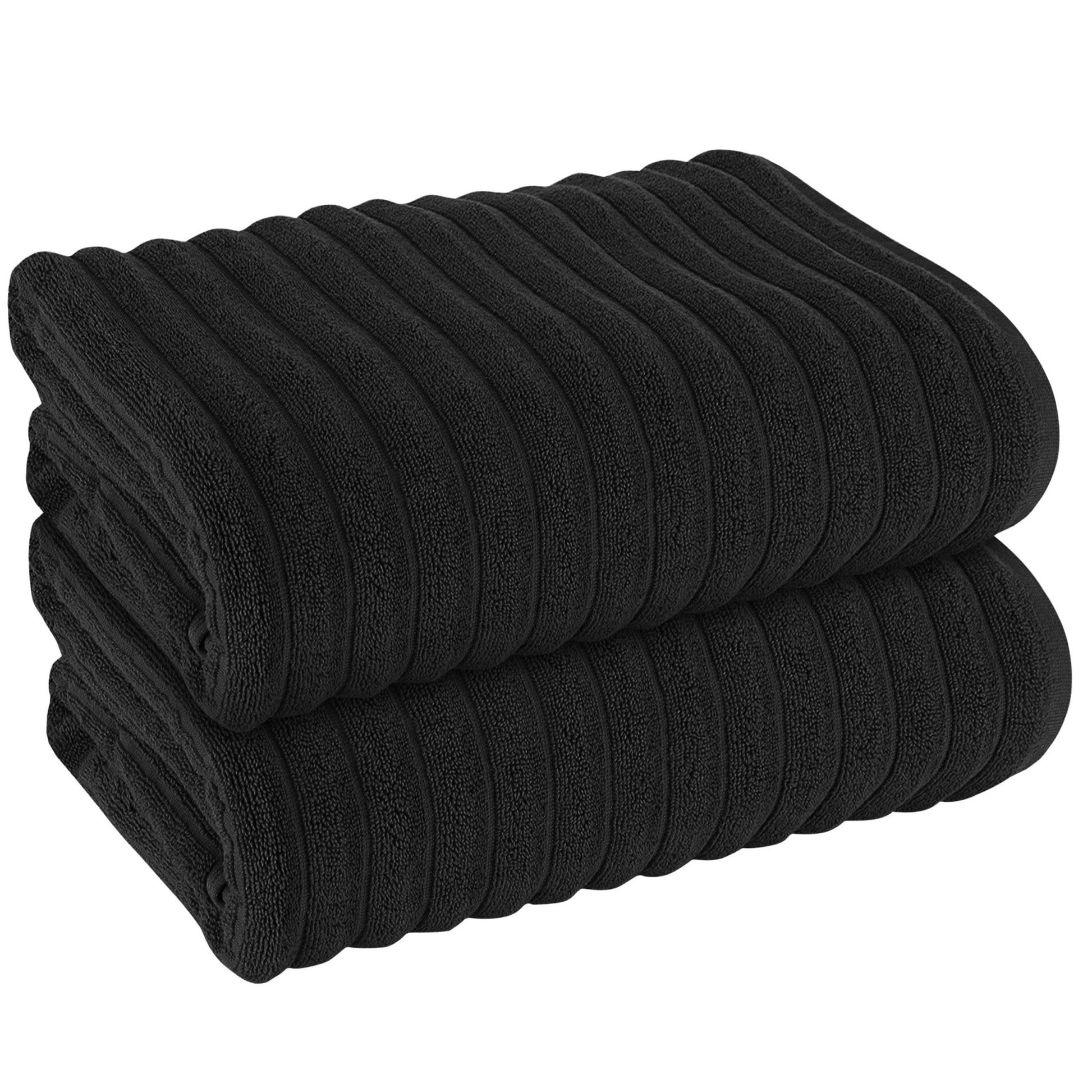 Hydro Cotton Ribbed Towels Highly Absorbent Luxurious Soft Lightweight Quick Dry, Jumbo Bath Sheet Packs & Towel Bale Sets Available