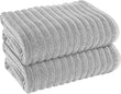 Hydro Cotton Ribbed Towels Highly Absorbent Luxurious Soft Lightweight Quick Dry, Jumbo Bath Sheet Packs & Towel Bale Sets Available