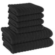 Hydro Cotton Ribbed Towels Highly Absorbent Luxurious Soft Lightweight Quick Dry, Jumbo Bath Sheet Packs & Towel Bale Sets Available