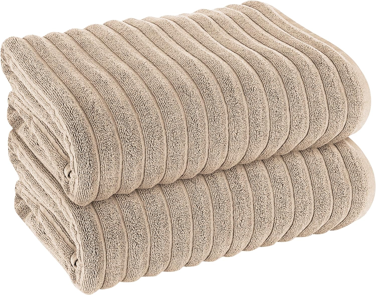 Hydro Cotton Ribbed Towels Highly Absorbent Luxurious Soft Lightweight Quick Dry, Jumbo Bath Sheet Packs & Towel Bale Sets Available