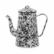 Hygge Black And White Patterned Coffee Pot