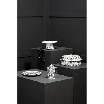 Hygge Black And White Patterned Coffee Pot