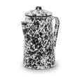Hygge Black And White Patterned Coffee Pot