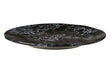 Hygge Black Marble Effect Dinner Plate