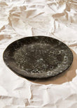 Hygge Black Marble Effect Dinner Plate