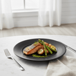 Hygge Black Stoneware Dinner Plate