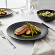 Hygge Black Stoneware Dinner Plate