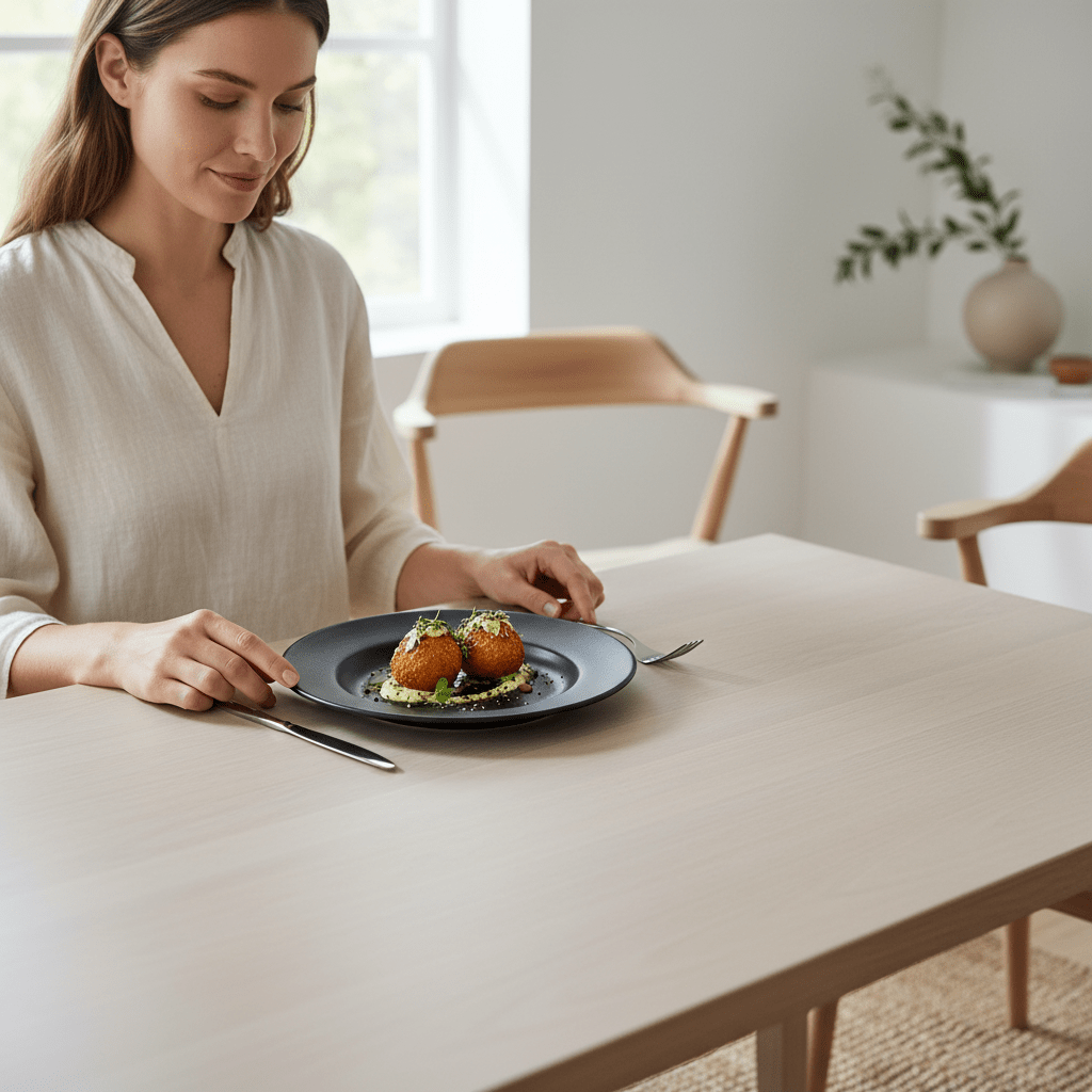 Hygge Black Stoneware Side Plate